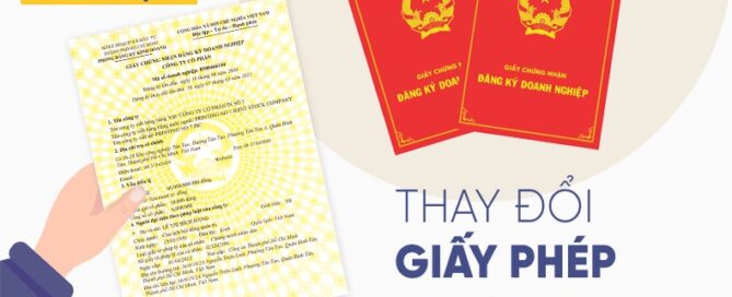Thủ Tục Thay Đổi Giấy Phép Kinh Doanh